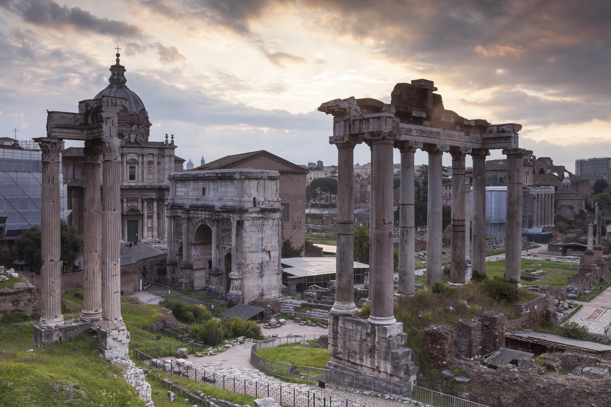 The Legacy of the Roman Empire in Modern Architecture and Law