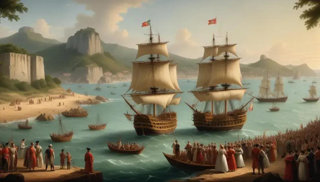 Arrival of the Royal Family: How Brazil Became the Headquarters of the Portuguese Empire