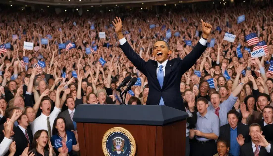 Barack Obama 2008: First Black President of the USA