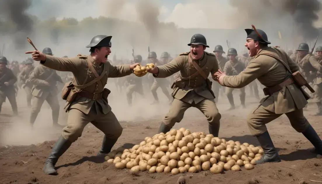 The Battle of the Potatoes: The Comical Confrontation of the American Revolution
