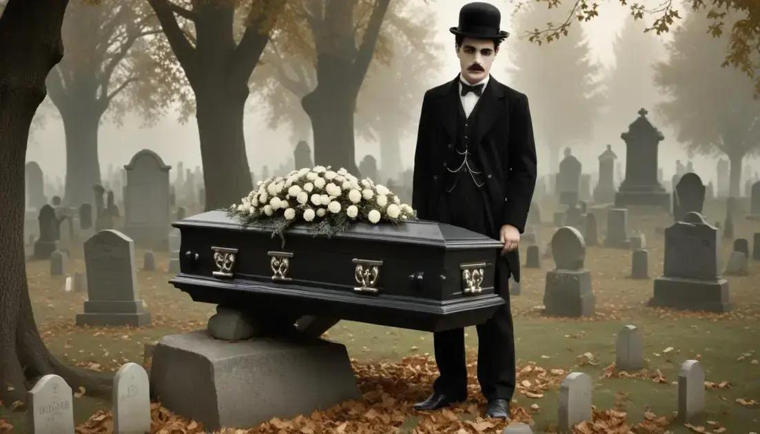 The Strange Theft of Charlie Chaplin’s Coffin by Kidnappers