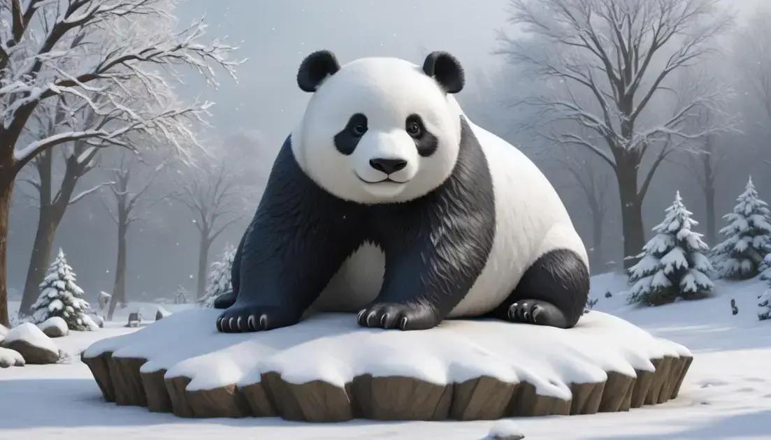 Zhang Zao’s Snow Panda: The Viral Art that Melted