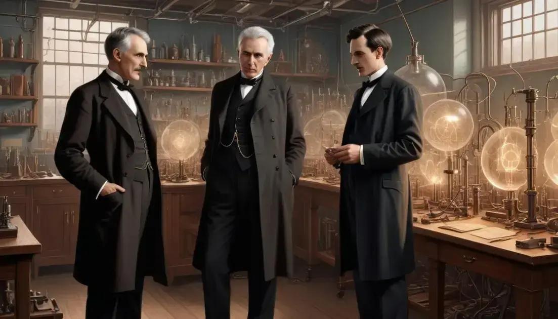 Edison vs. Tesla: the war of the currents