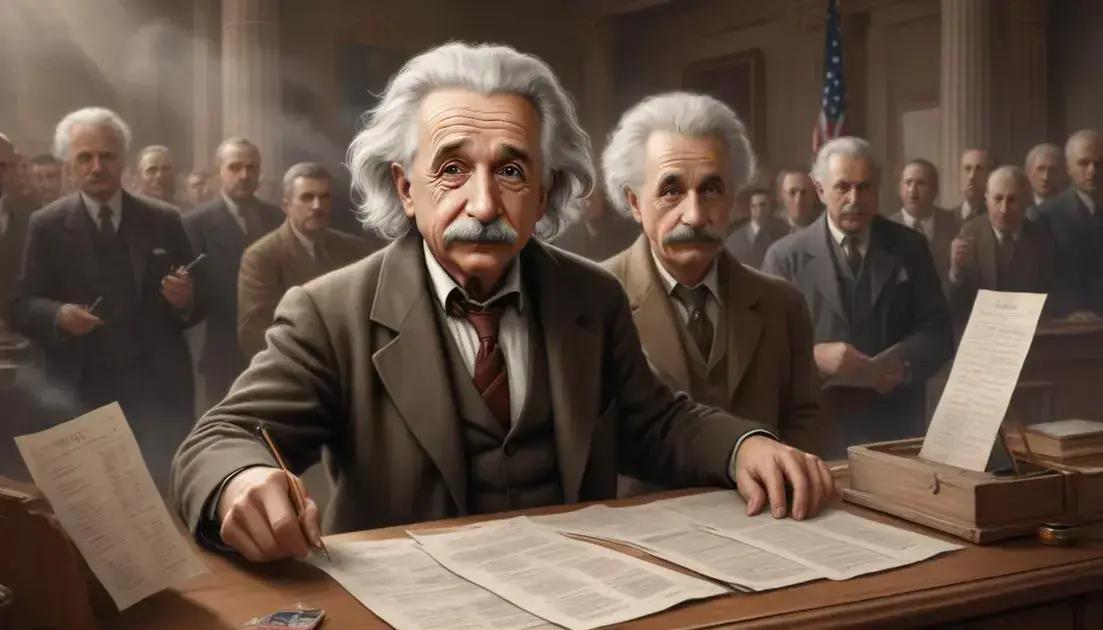 Einstein in America: science meets democracy