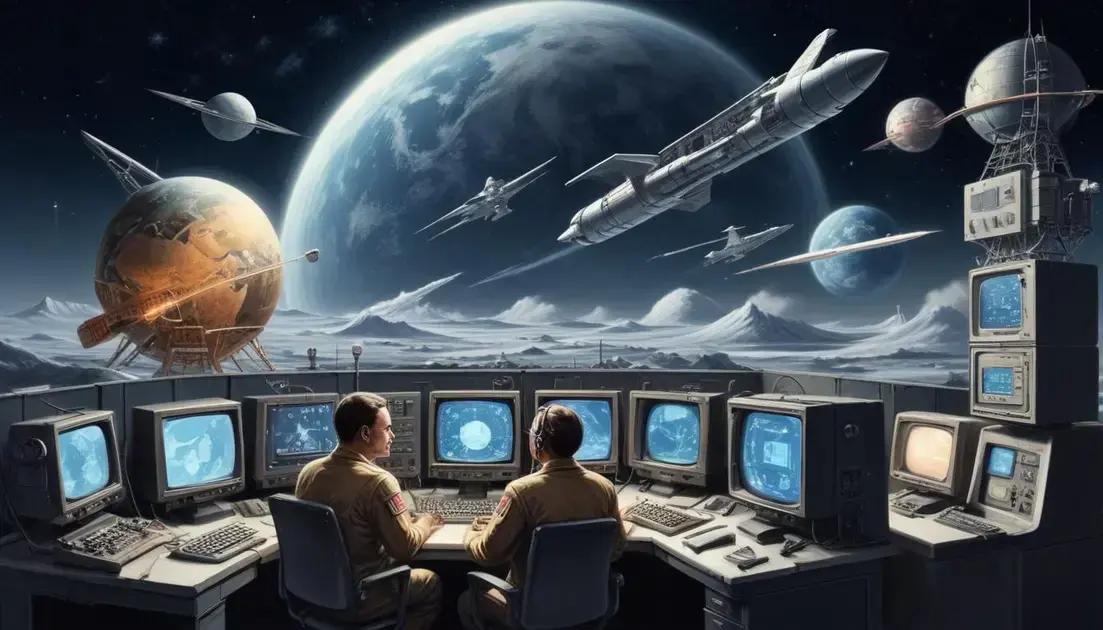 From Space to Silicon: The Cold War Technological Race