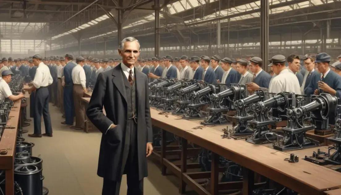 Henry Ford and the invention of mass production