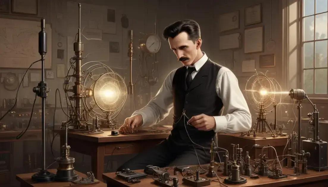 Nikola Tesla and the invention of radio communication