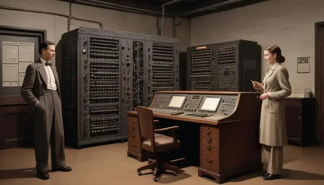 The Electronic Computer: From War to the Digital Age