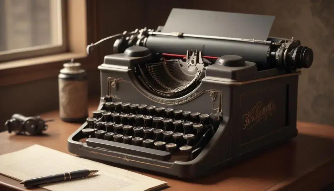 The typewriter: how America invented the written machine