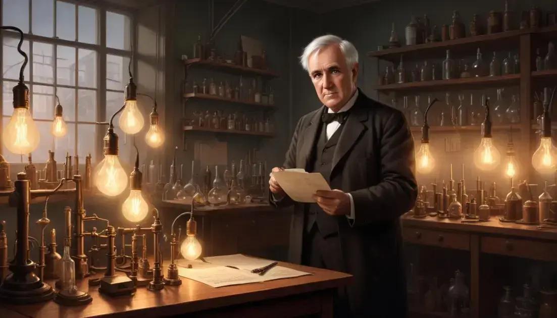 Thomas Edison and the invention that lit the world