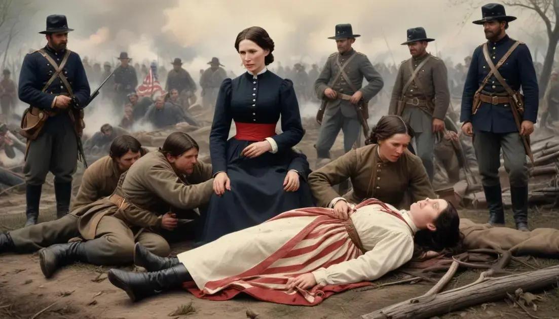 Clara Barton: the angel of the battlefield