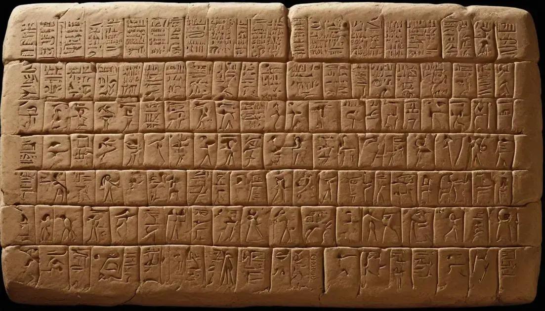 Cuneiform: the world’s first writing system