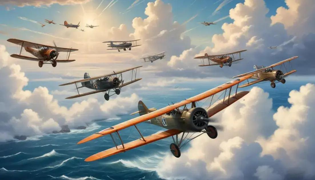 How American pilots conquered the Atlantic sky