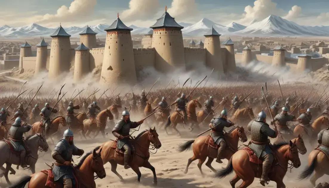 Mongol siege tactics: how they conquered walled cities