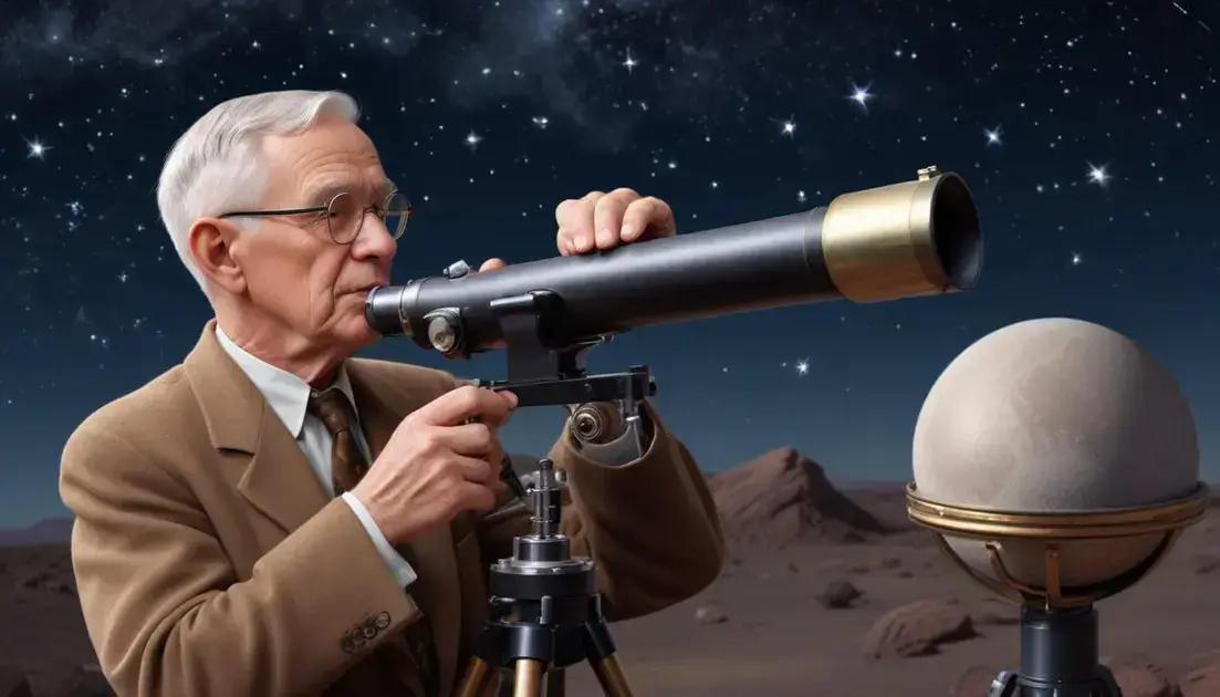 The American astronomer who found Pluto