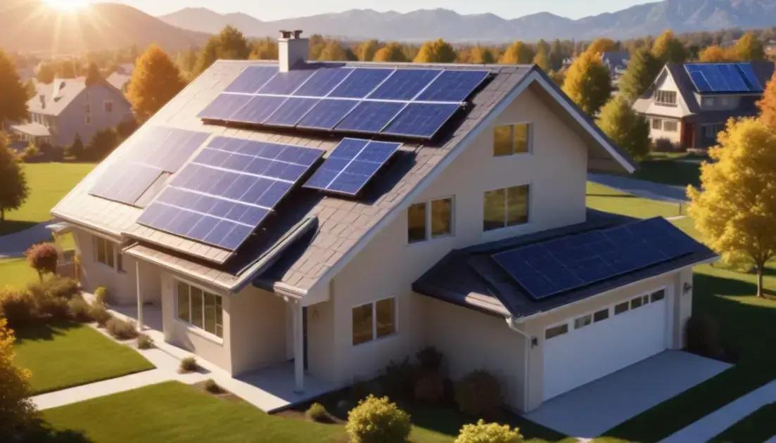 The American home powered by the sun