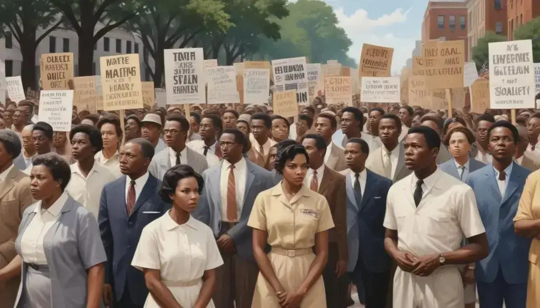 The Civil Rights Movement: equality through struggle