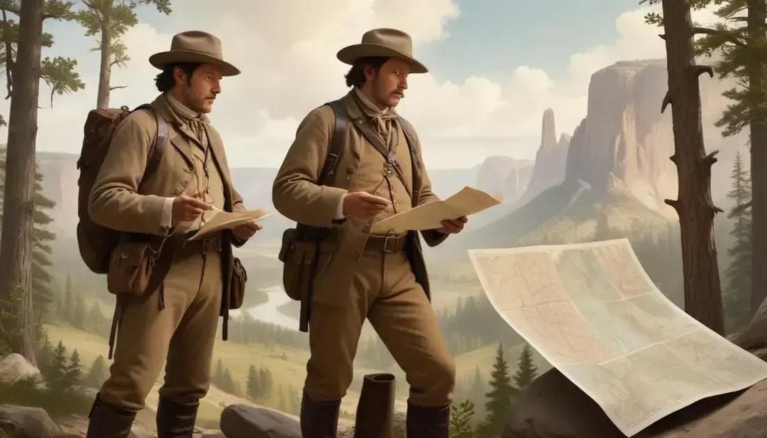 The explorers who mapped a nation