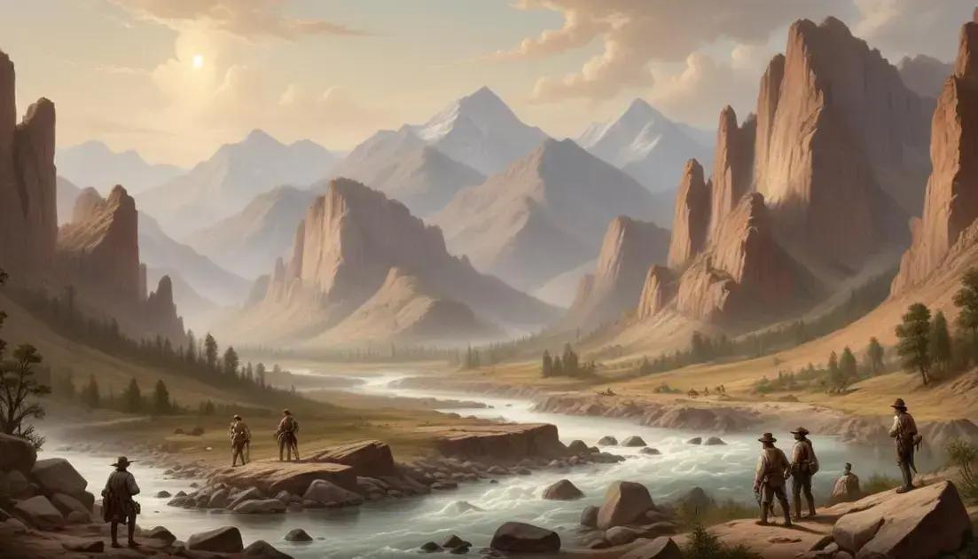 The explorers who opened the Western frontier
