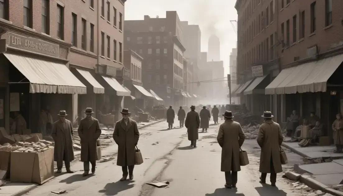 The Great Depression: the global economic collapse