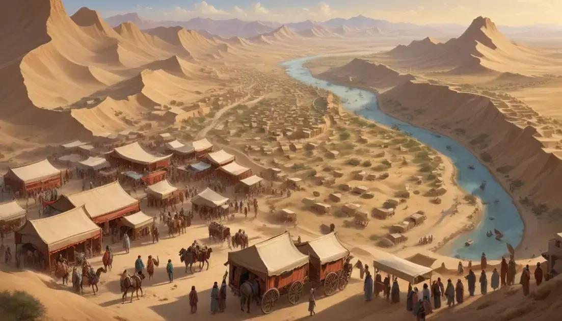 The Silk Road: the world’s first global trade network